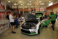 Rallye Český Krumlov: Technické přejímky